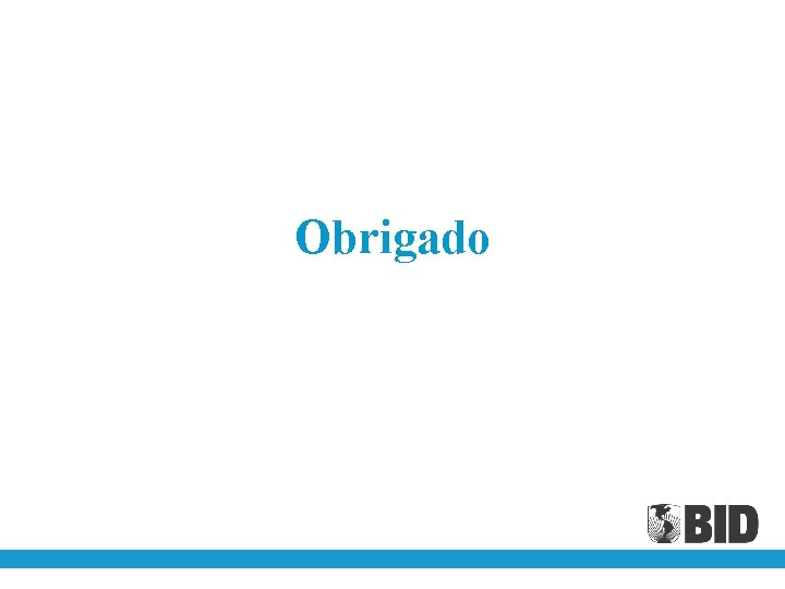 Obrigado 