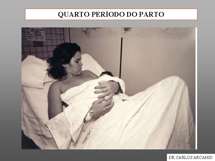 QUARTO PERÍODO DO PARTO DR. CARLOS ARCANJO 