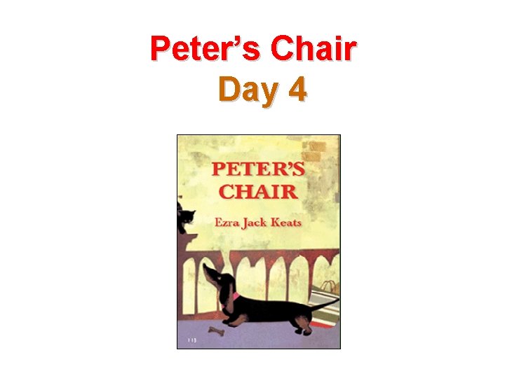 Peter’s Chair Day 4 