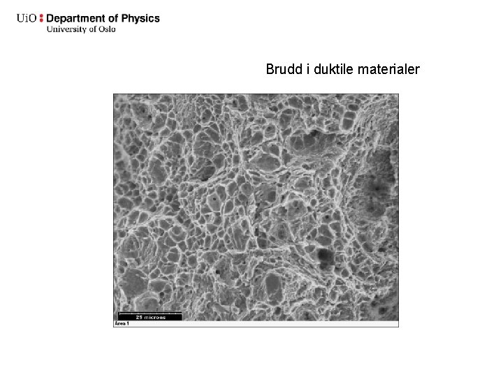 Brudd i duktile materialer 