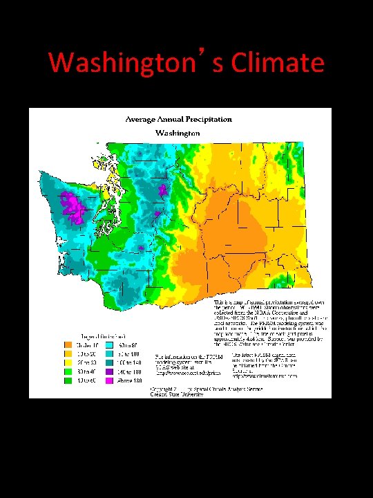 Washington’s Climate 