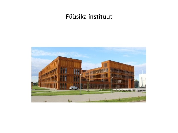 Füüsika instituut 