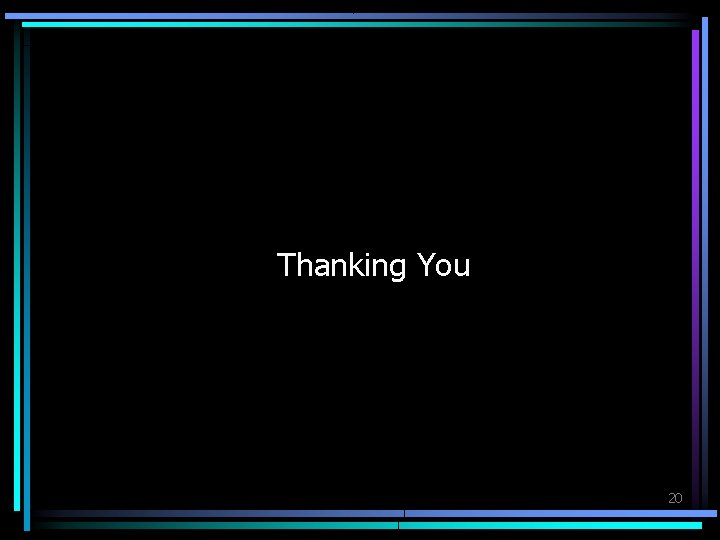 Thanking You 20 