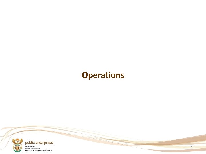 Operations 20 