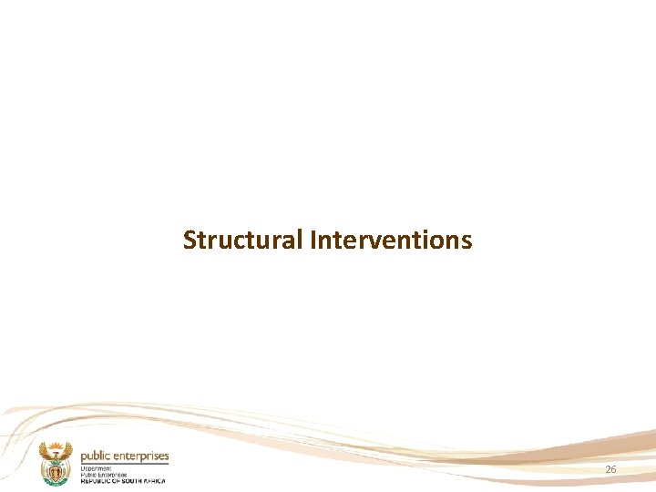 Structural Interventions 26 