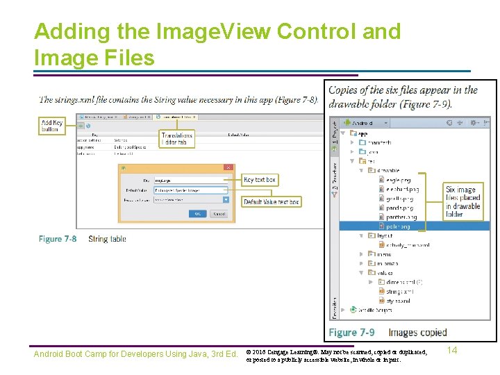 Adding the Image. View Control and Image Files Android Boot Camp for Developers Using