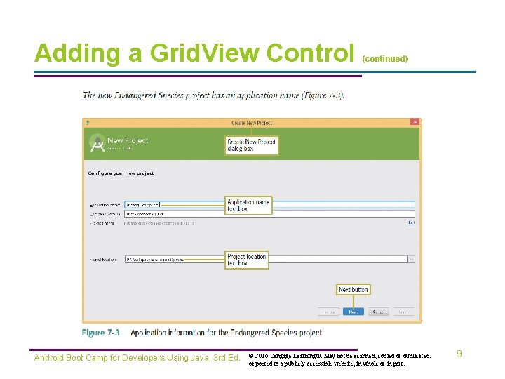 Adding a Grid. View Control Android Boot Camp for Developers Using Java, 3 rd