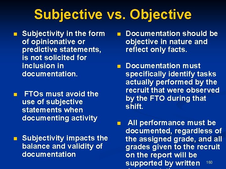 Subjective vs. Objective n n n Subjectivity in the form of opinionative or predictive