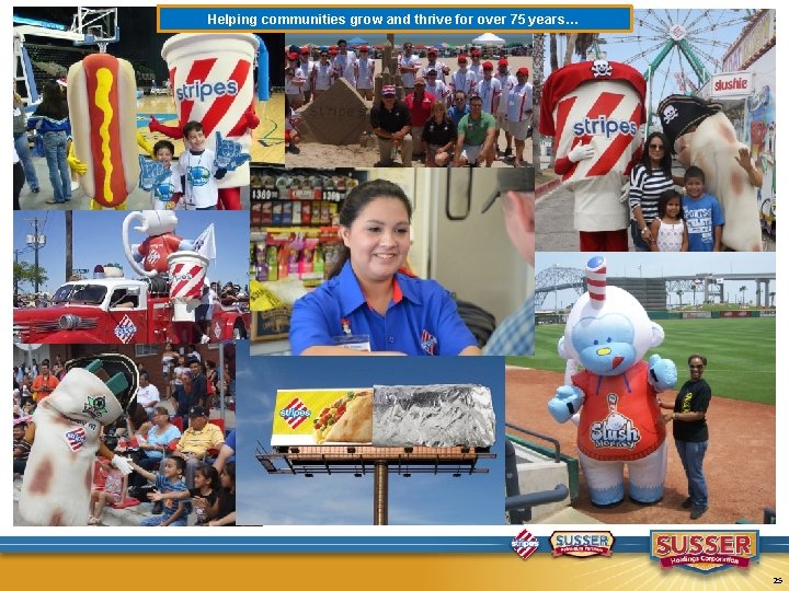 Helping communities grow and thrive for over 75 years… 25 
