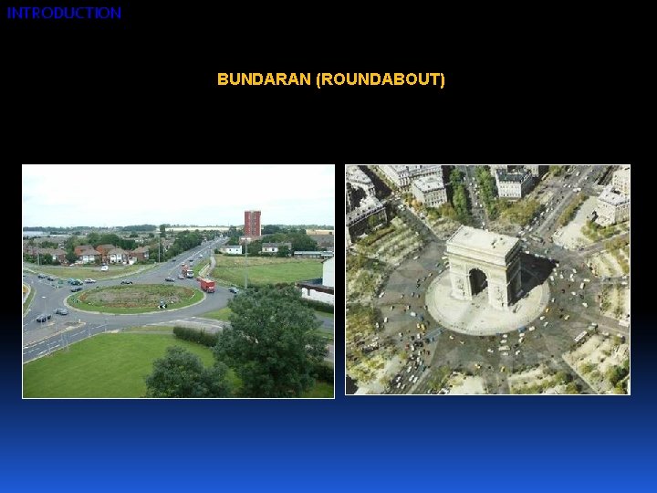 INTRODUCTION BUNDARAN (ROUNDABOUT) 