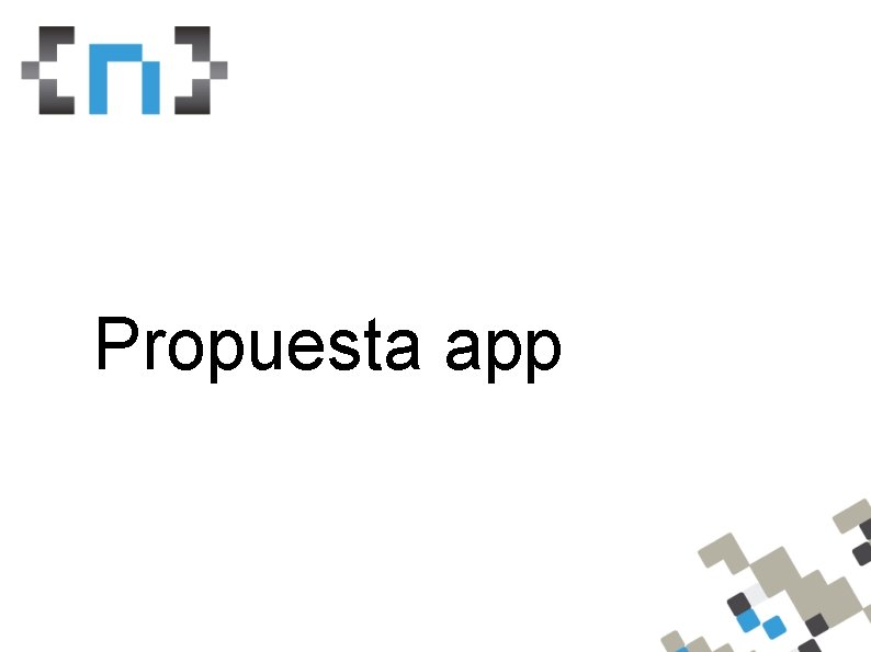 Propuesta app 