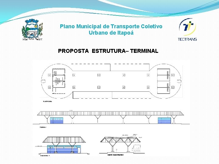 Plano Municipal de Transporte Coletivo Urbano de Itapoá PROPOSTA ESTRUTURA– TERMINAL 