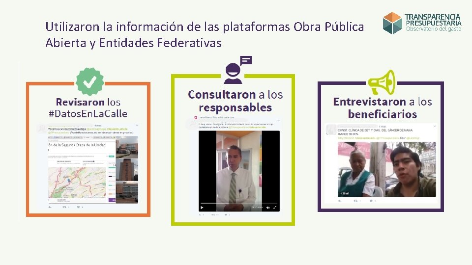 Utilizaron la información de las plataformas Obra Pública Abierta y Entidades Federativas 