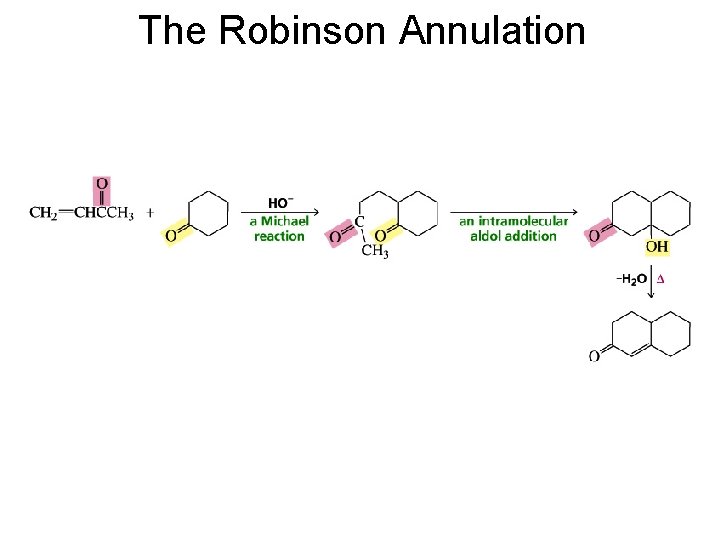 The Robinson Annulation 