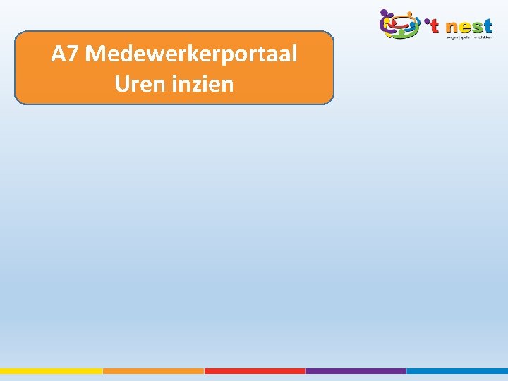 A 7 Medewerkerportaal Uren inzien 