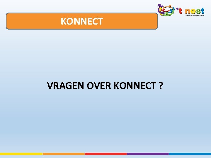 KONNECT VRAGEN OVER KONNECT ? 