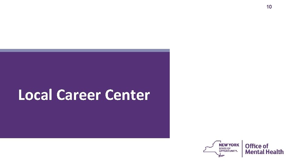 10 Local Career Center 