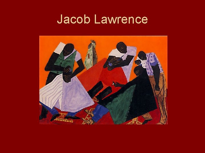 Jacob Lawrence 