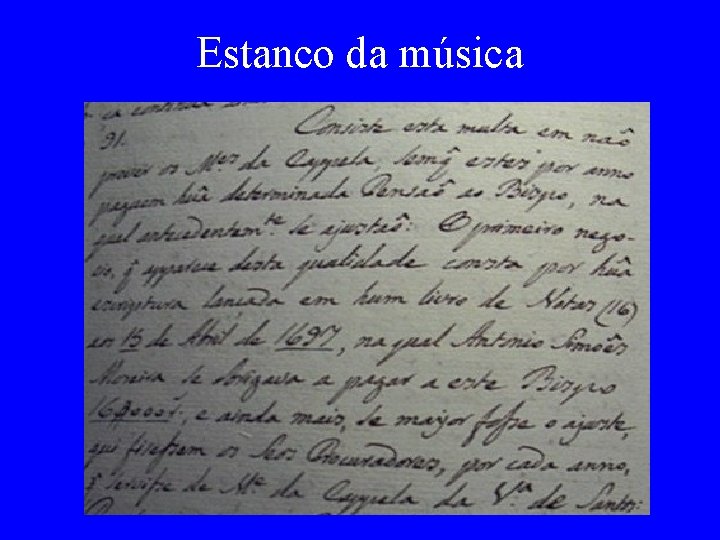 Estanco da música 