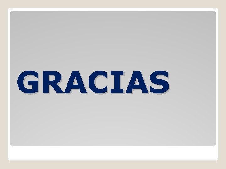 GRACIAS 