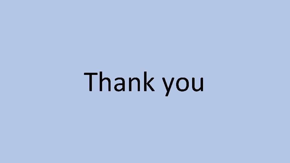 Thank you Thank you