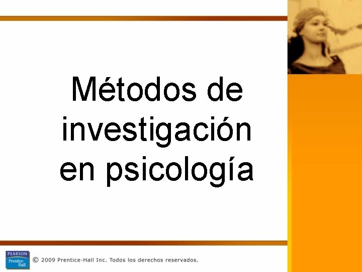 Métodos de investigación en psicología 