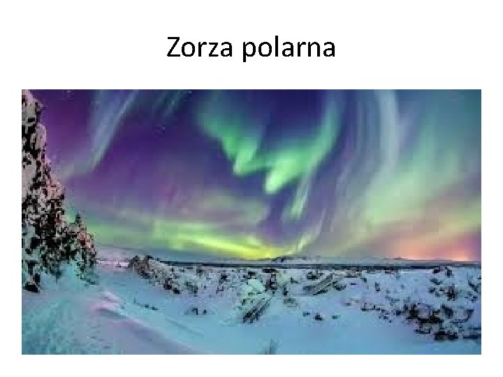 Zorza polarna 