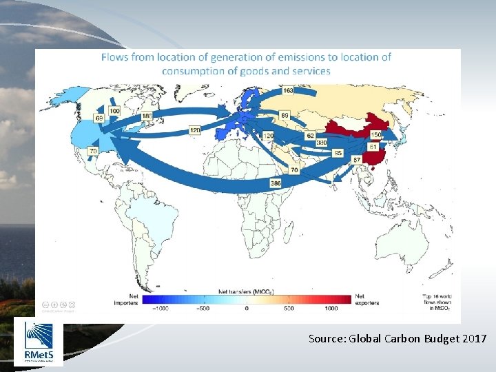 Source: Global Carbon Budget 2017 
