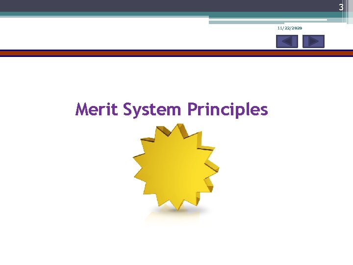 3 11/22/2020 Merit System Principles 