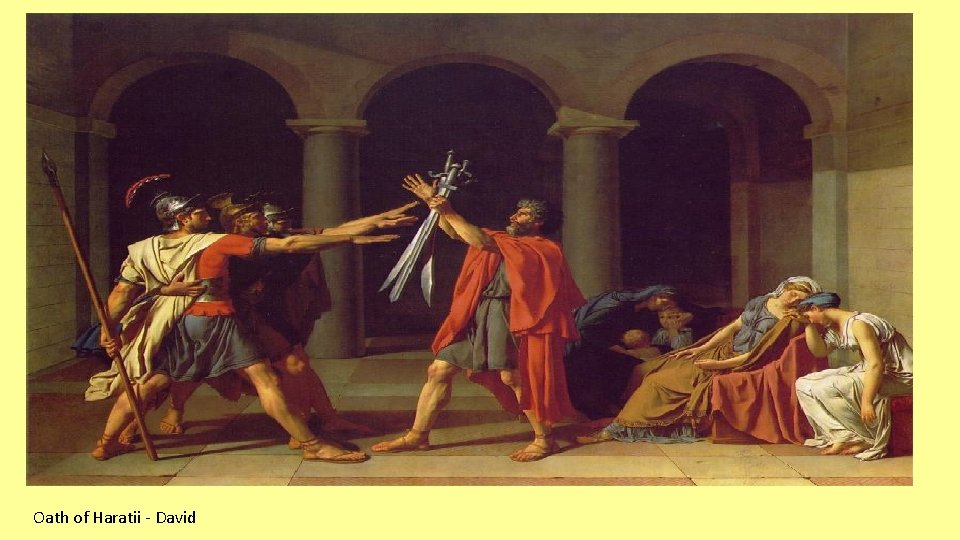 Oath of Haratii - David 