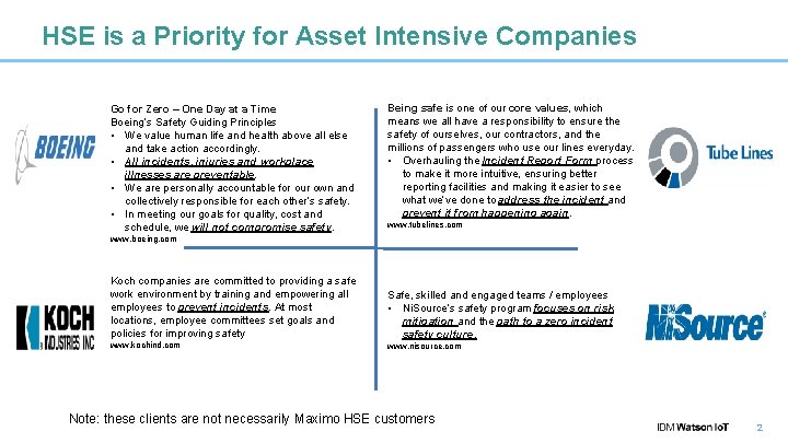 HSE is a Priority for Asset Intensive Companies Go for Zero – One Day