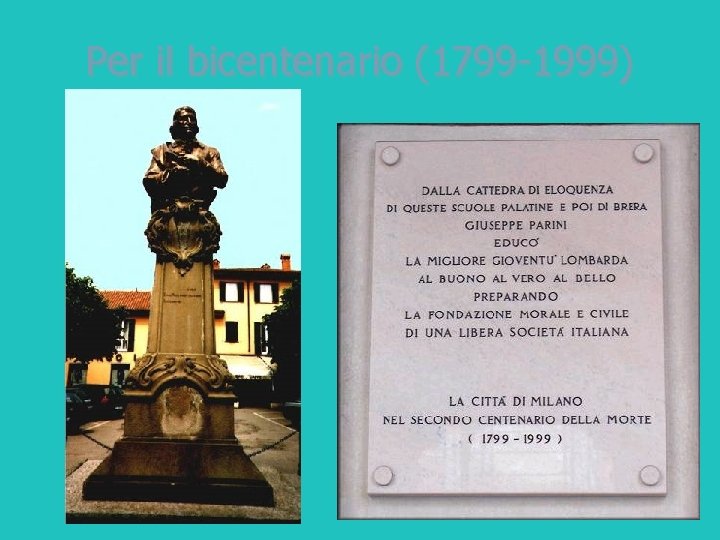 Per il bicentenario (1799 -1999) 
