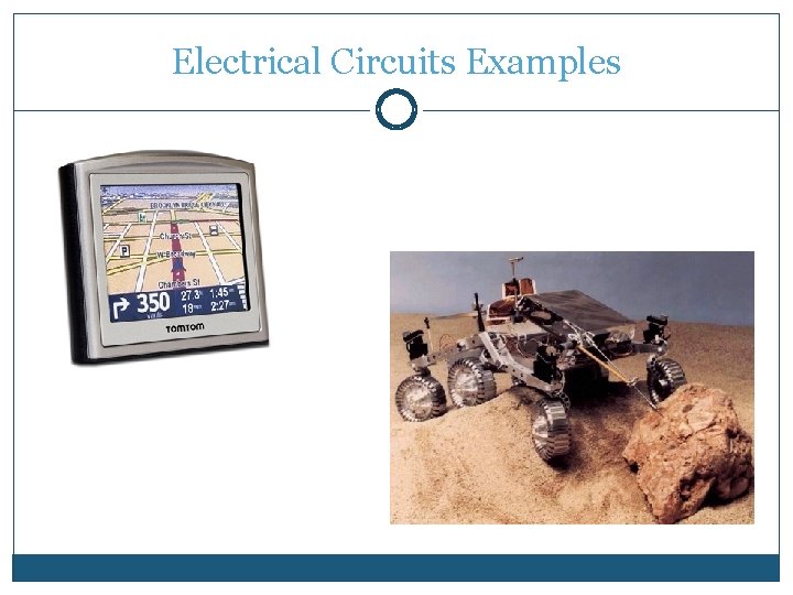 Electrical Circuits Examples Electrical Circuits Examples