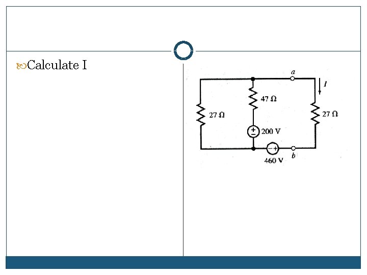 Calculate I Calculate I