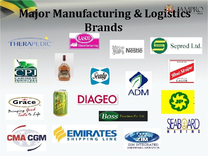 Major Manufacturing & Logistics Brands 