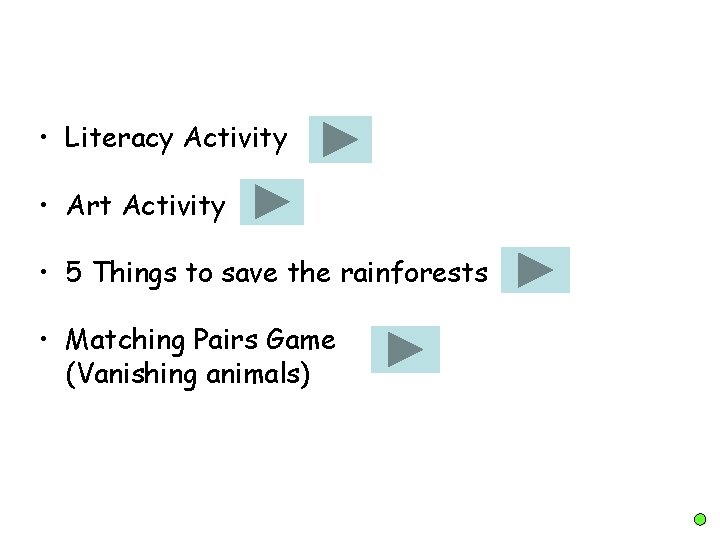  • Literacy Activity • Art Activity • 5 Things to save the rainforests