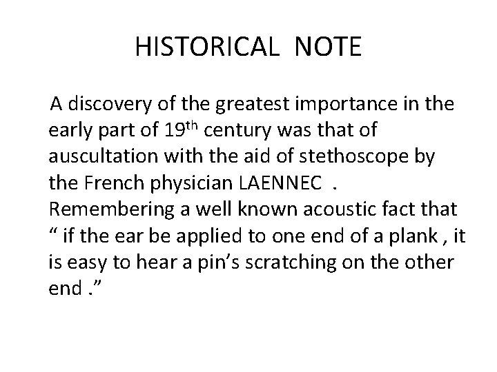 HISTORICAL NOTE A discovery of the greatest importance in the early part of 19 HISTORICAL NOTE A discovery of the greatest importance in the early part of 19