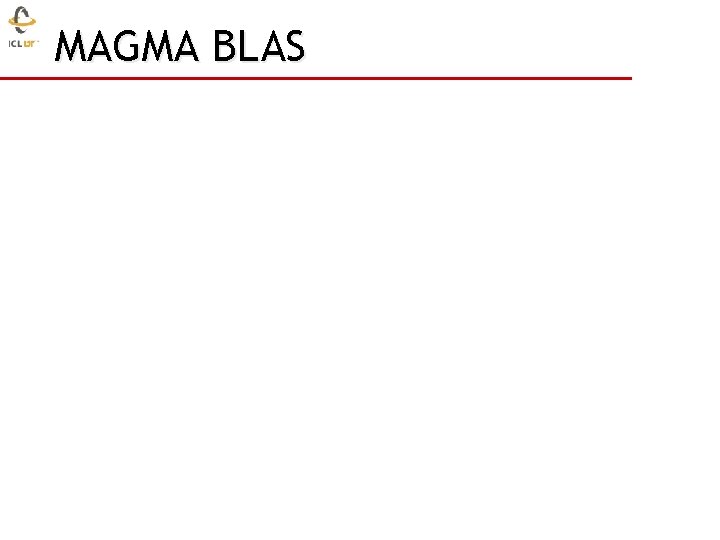 MAGMA BLAS 
