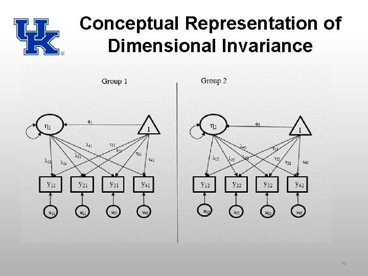 Conceptual Representation of Dimensional Invariance 10 