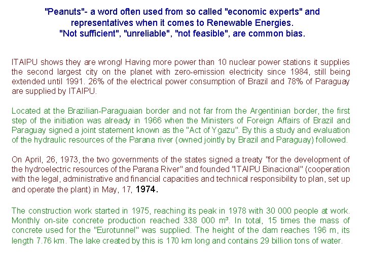 "Peanuts"- a word often used from so called "economic experts" and representatives when it
