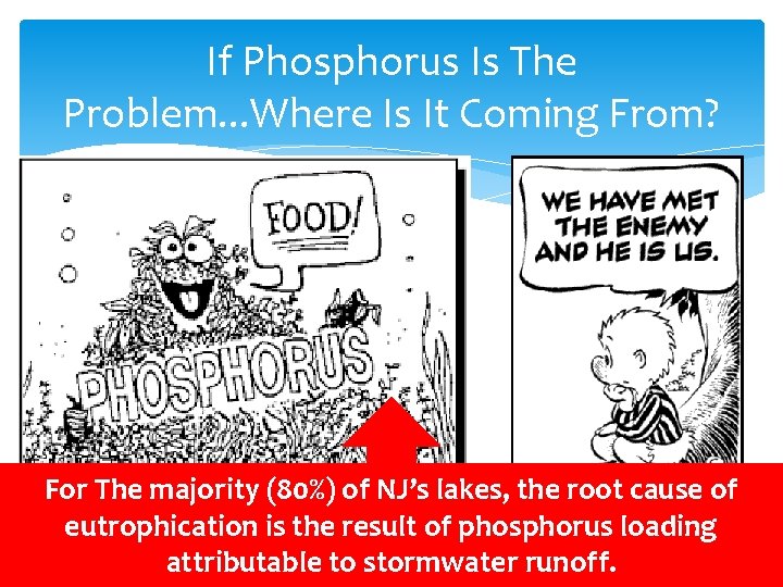 If Phosphorus Is The Problem. . . Where Is It Coming From? For The