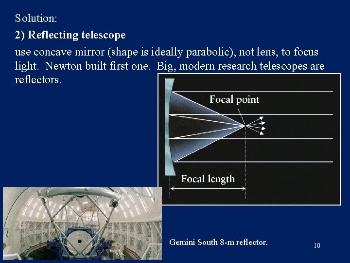 Telescopes 1 Basic function of a telescope extend