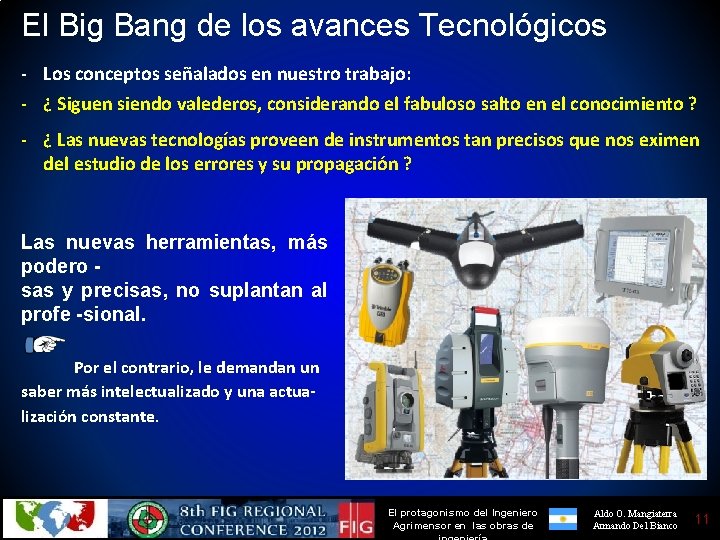 El Big Bang de los avances Tecnológicos - Los conceptos señalados en nuestro trabajo: