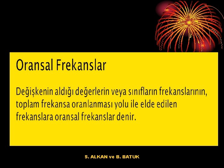 S. ALKAN ve B. BATUK 