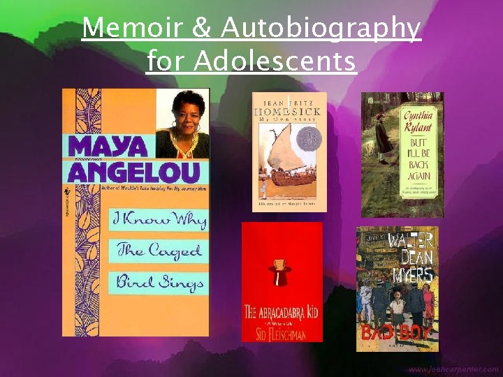 Memoir & Autobiography for Adolescents I 