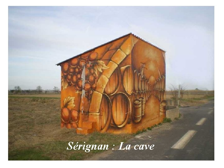 Sérignan : La cave 