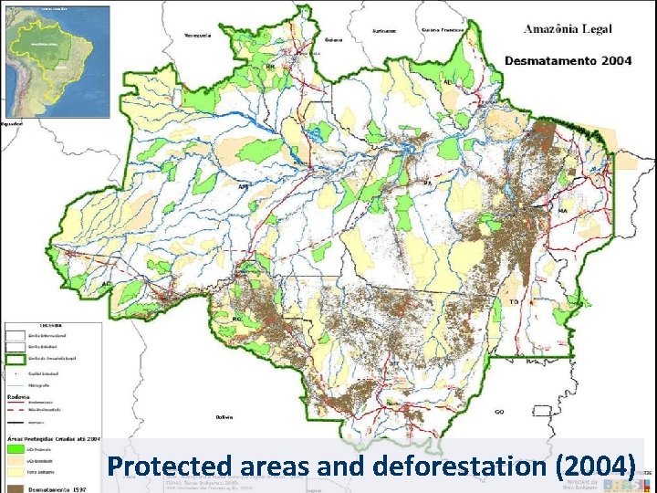 Protected areas and deforestation (2004) 