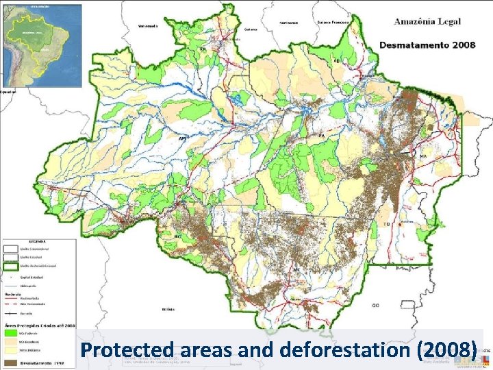 Protected areas and deforestation (2008) 