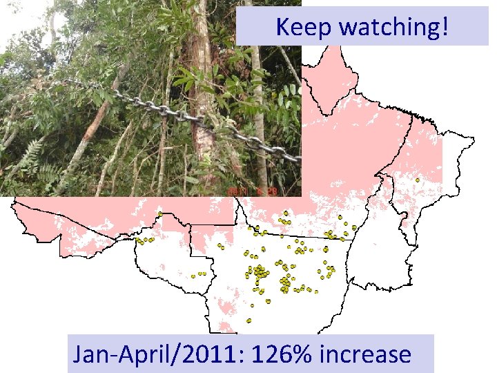 Keep watching! Jan-April/2011: 126% increase 