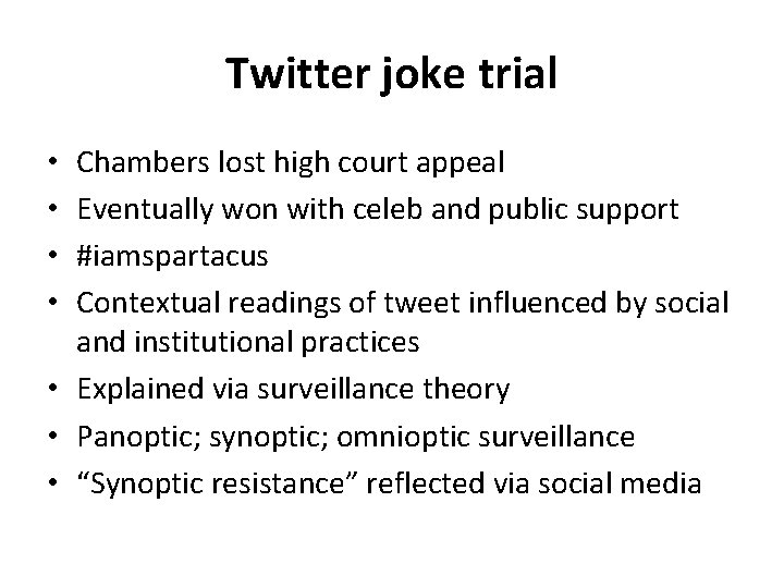 Twitter joke trial Chambers lost high court appeal Eventually won with celeb and public